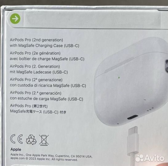 Беспроводные наушники Apple AirPods Pro 2