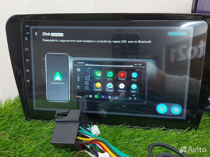 Магнитола 4/32 4G skoda octavia а7 android