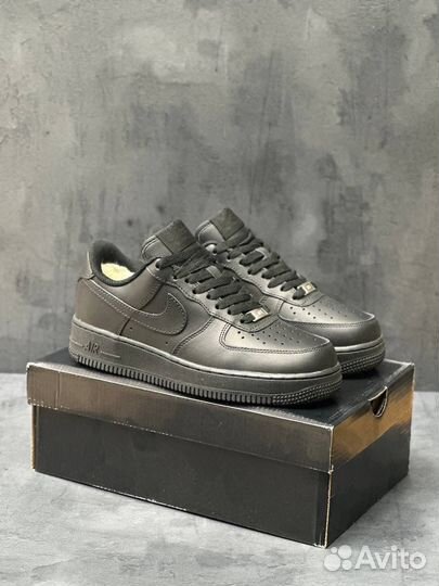 Кроссовки Nike Air Force 1 черные