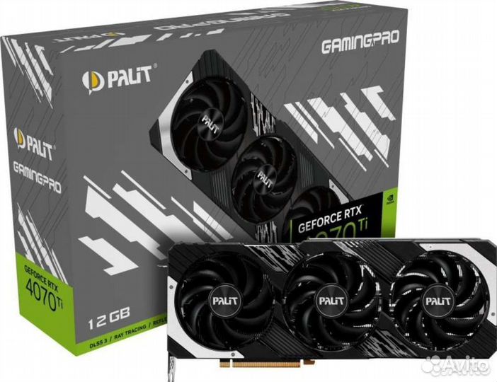 Видеокарта Palit RTX 4070 Ti GamingPro (ростест)