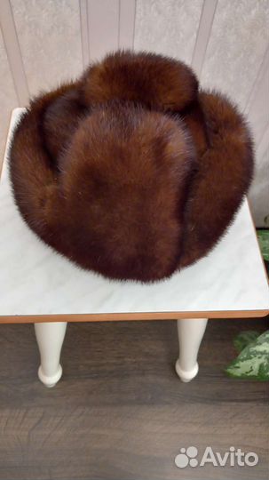 Норковая шапка мужская 55-57размер