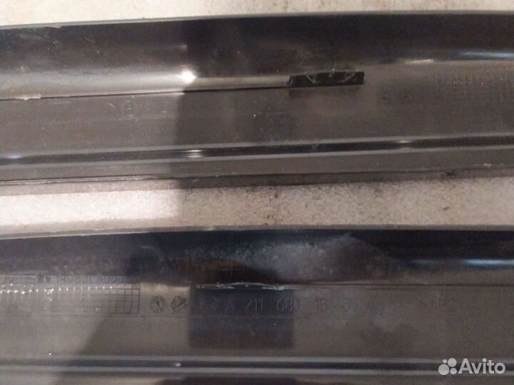 Накладка на порог Мерседес е211