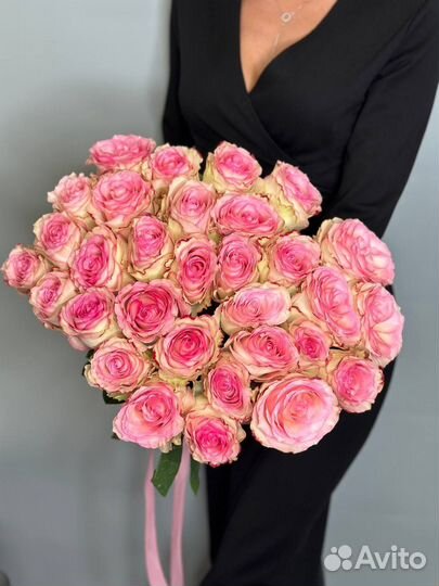 Живые цветы букеты розы