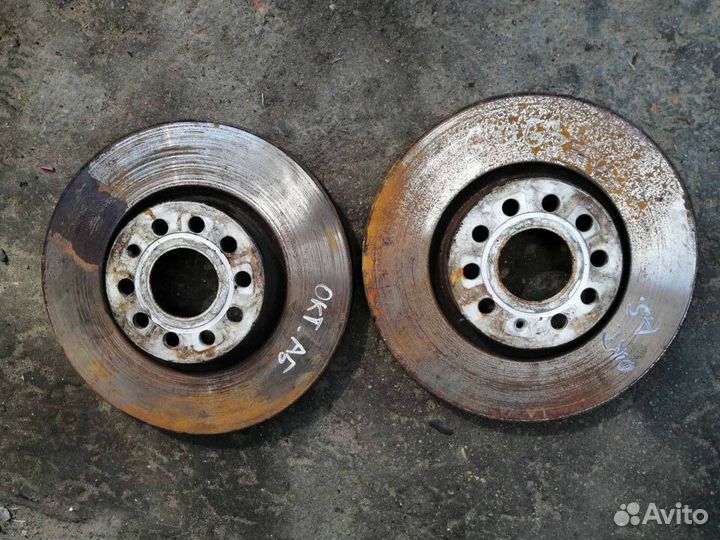 Диски Тормозные Шкода Октавия А5 RS 2.0 TSI