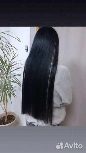 Наращивание волос на дому