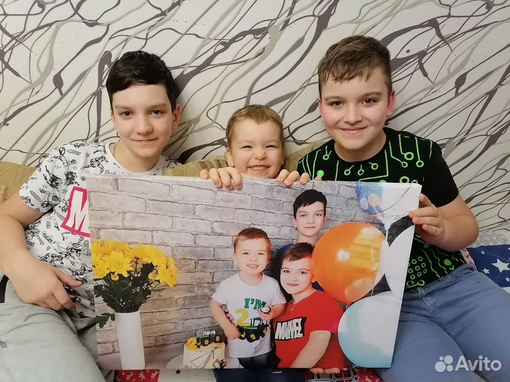 Портрет на холсте по фото