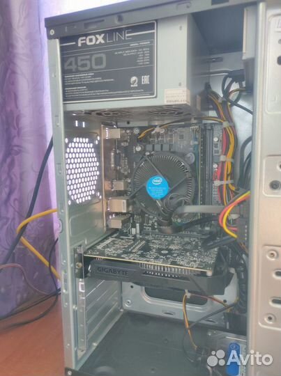 I3 7100/16gb DDR4/RX550/SSD