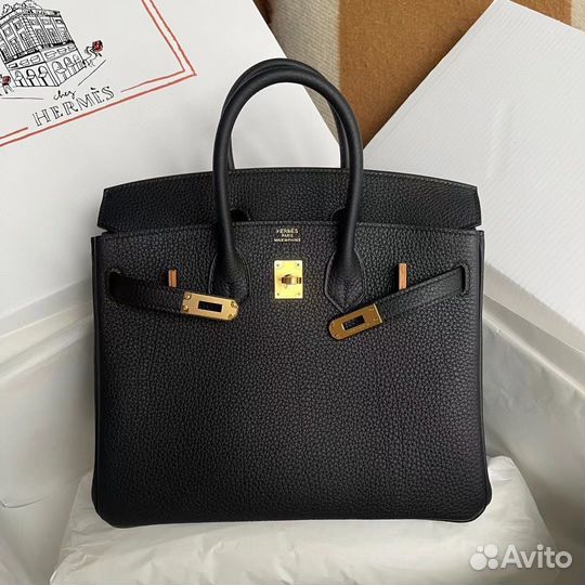 Сумка Hermes Birkin 25 Togo с прожилками