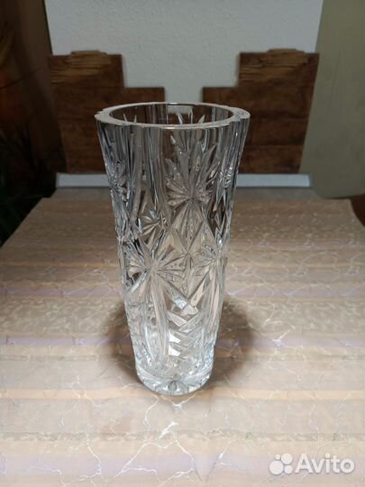 Ваза хрустальная СССР 30 см