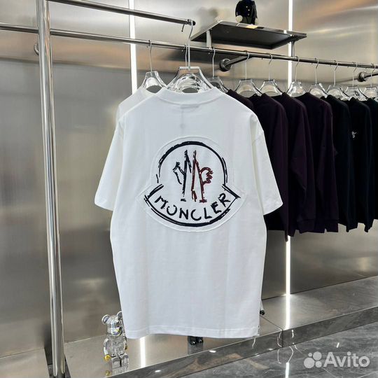 Футболка moncler мужская