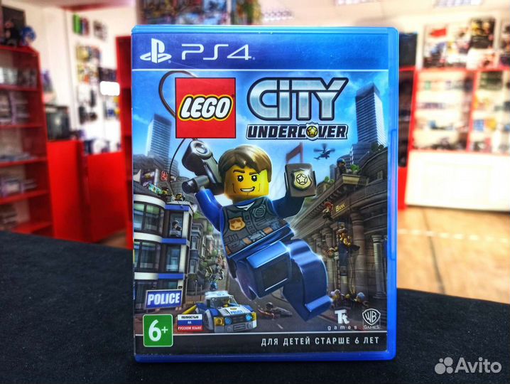 Диск PS4 Lego City Undercover