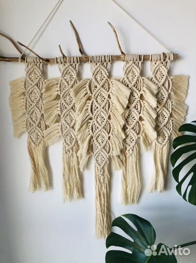 Макраме панно