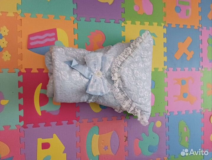 Конверт одеяло на выписку зима