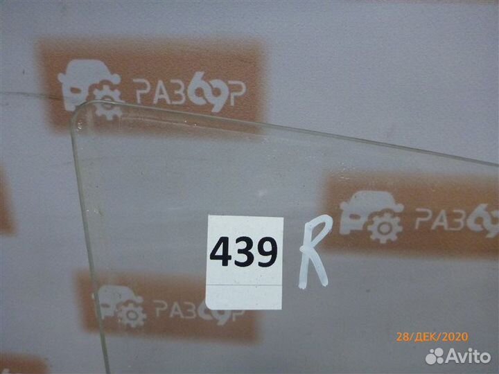 Стекло двери переднее правое Chevrolet Lanos T100