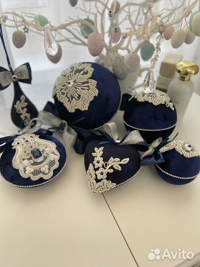 Новогодние игрушки ручной работы