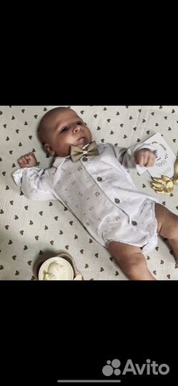 Детский костюм для мальчика новорожденного