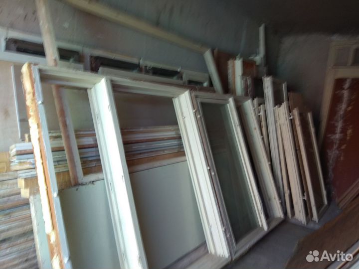 Деревянные оконные рамы и блоки