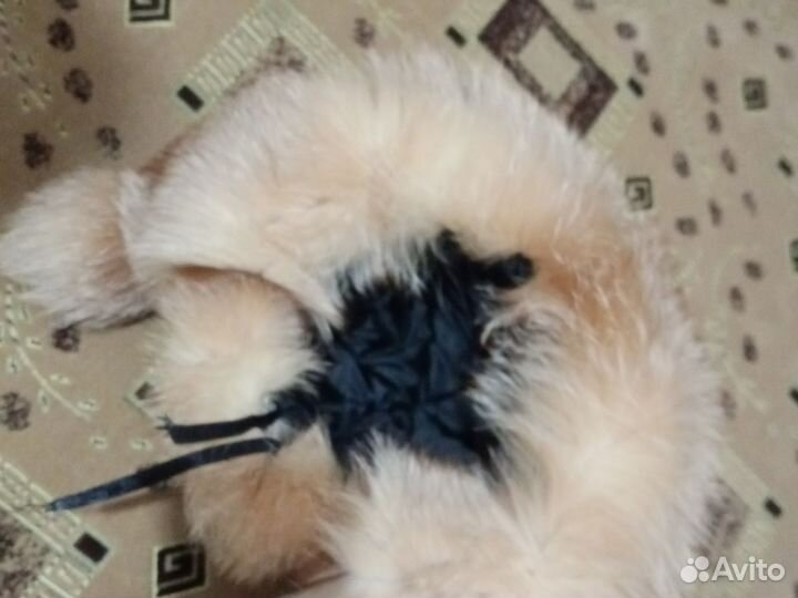 Шапка кожана меховая