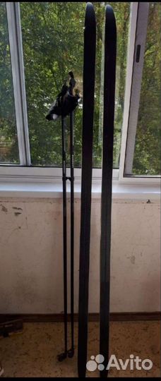 Лыжи беговые с ботинками