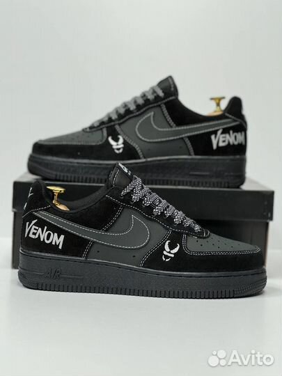 Nike AF1: Зимний Черный Люкс - Удобство и Стиль