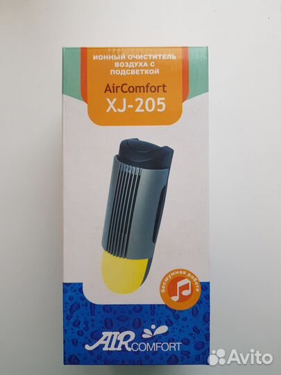 Ионный очиститель воздуха с подсветкой