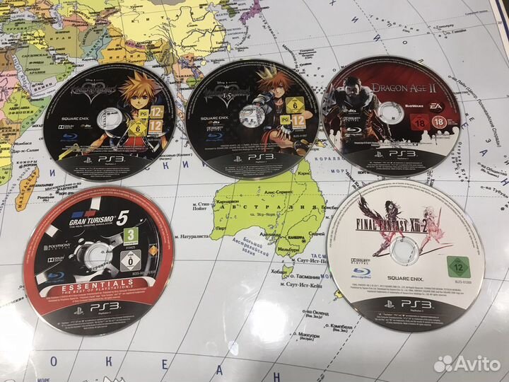 Лицензионные диски на Playstation