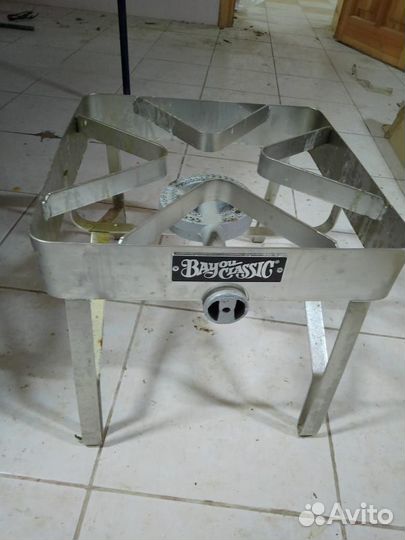 Газовая плита нержавеющей стали