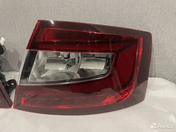 Комплект задних фонарей Skoda Octavia a7 fl