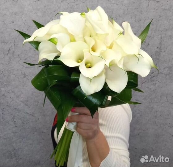 Каллы цветы букет