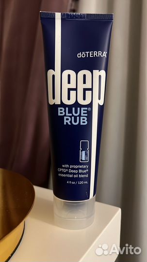 Deep blue Крем массажный от мышечного спазма