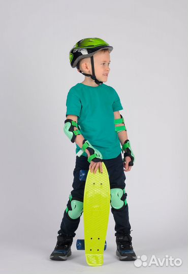 Круизер VS DS01 22,5х6 лайм-синий Soc1115