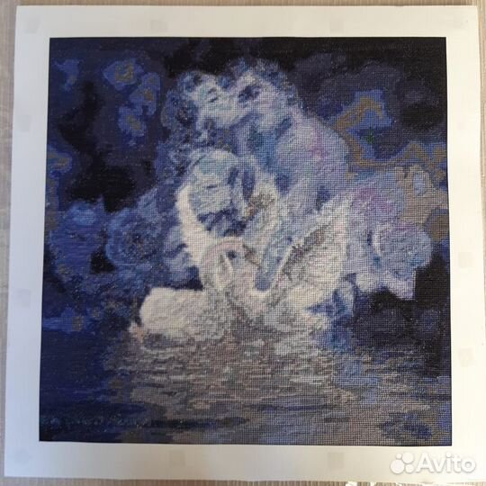 Вышитые картинки готовые разные