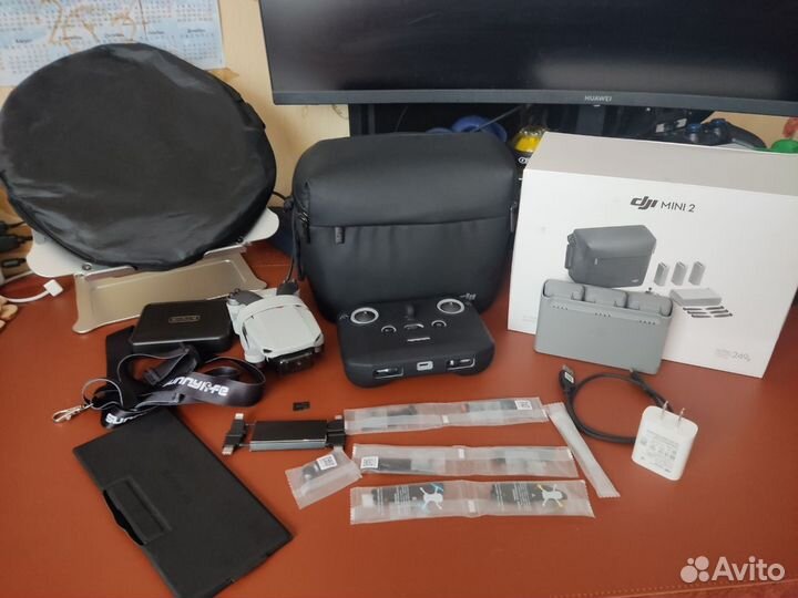 Квадрокоптер DJI mini 2 fly more combo