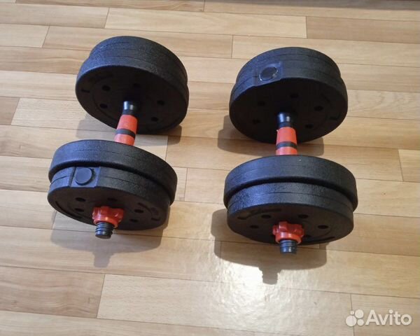 Гантели 20кг + штанга