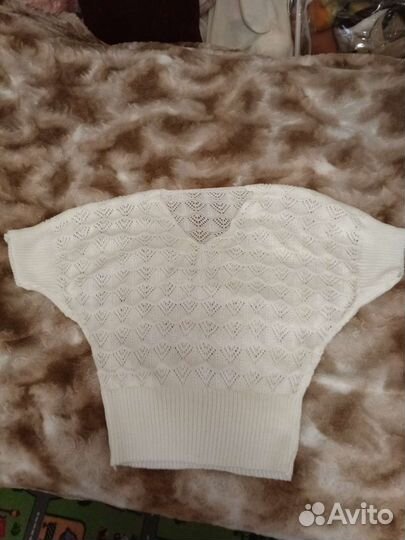 Кофточка ажурная