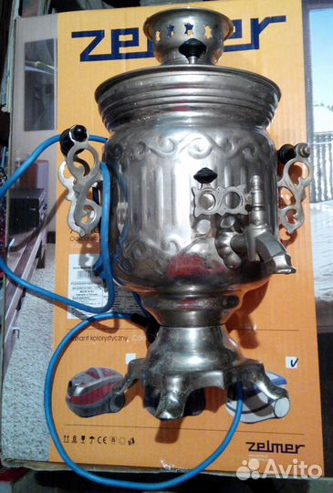 Самовар электрический 3л СССР Электросамовар зшв