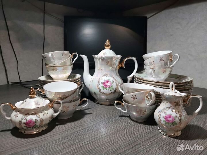 Сервиз чайный из гдр Kahla Rose