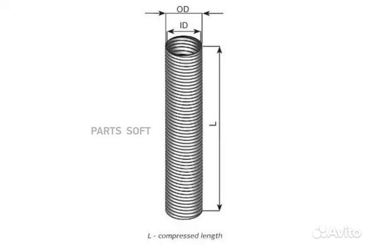 Dinex 94151 DIN94151 гофра глушителя (цинк) E-line