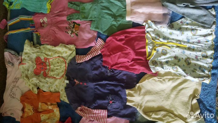 Вещи пакетом на девочку 1-3 года