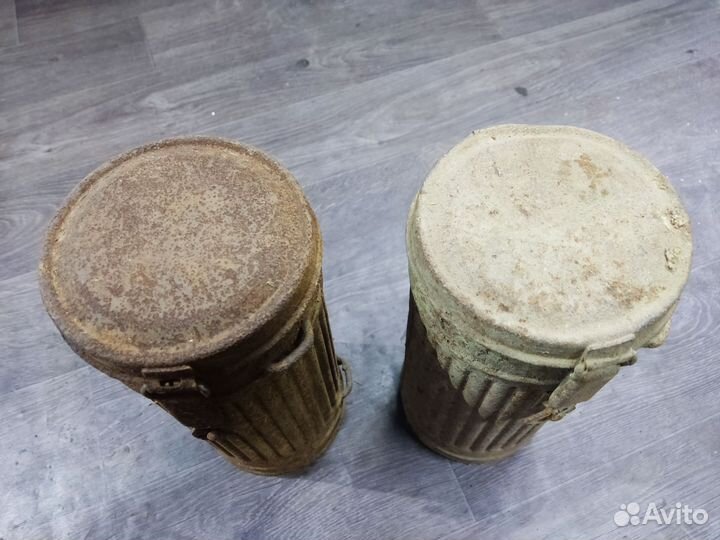 Немецкий газбак для противогаза