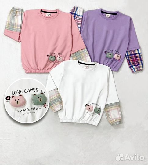 Детские свитшоты оптом