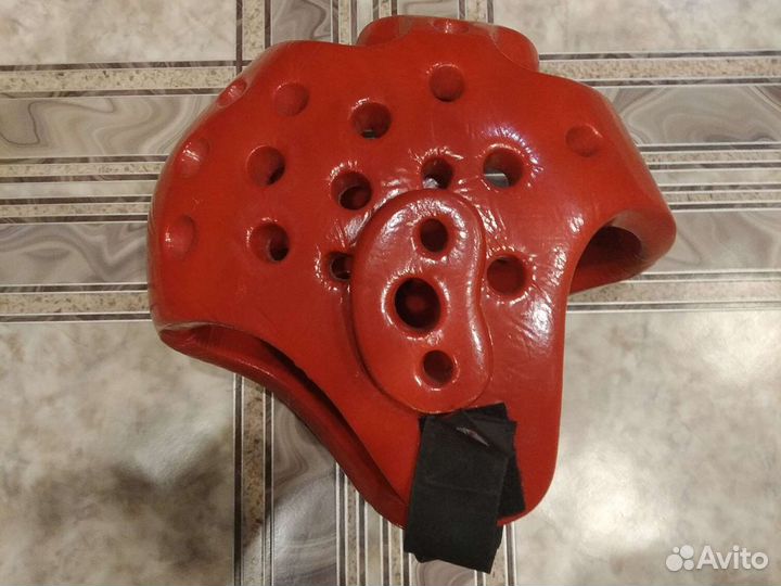 Шлем тхэквондо ataka, красный