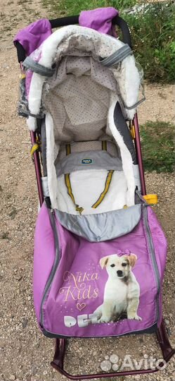 Коляска санки