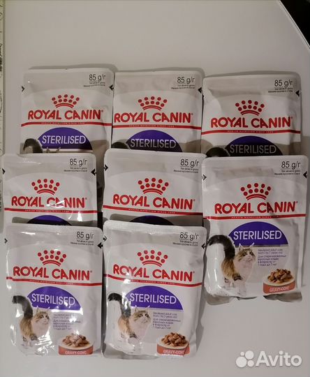 Влажный корм для кошек Royal Canin Sterilised соус
