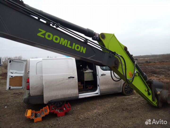 Дополнительная гидролиния на экскаватор