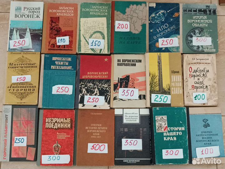 Книги о Воронеже