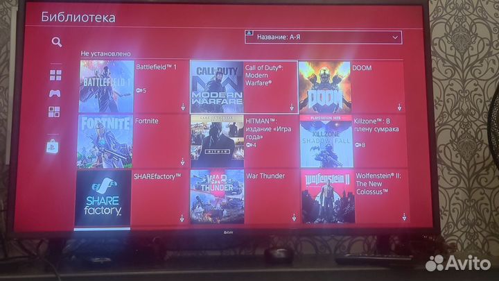 Sony PlayStation 4 slim 500 Гб (топ игры)