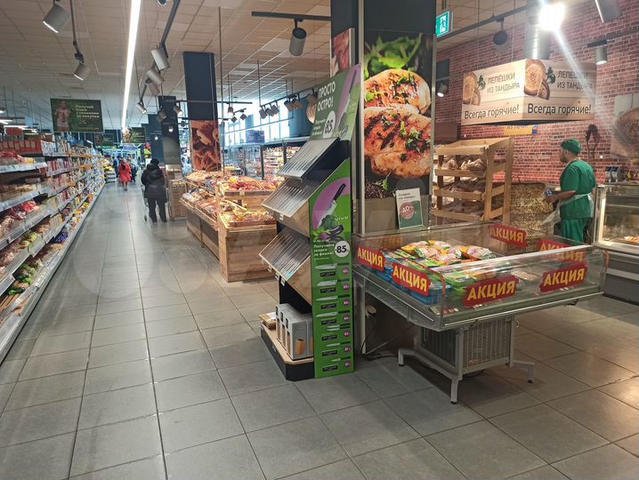 Торговая площадь, от 150 до 1670 м²