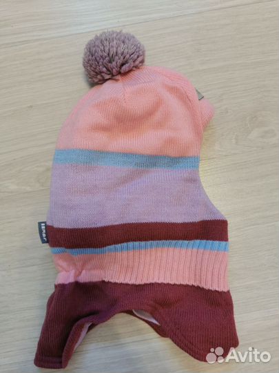 Шлем зимний для девочки 50-52