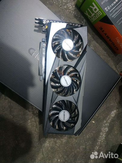 Видеокарта gigabyte RTX 3070TI game OC
